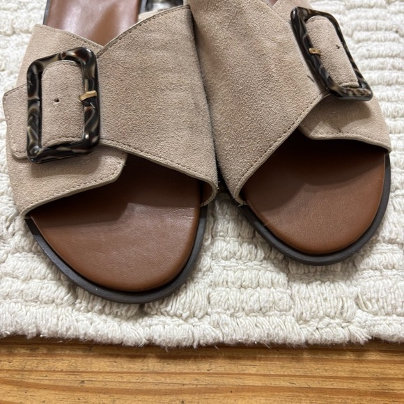 Naturalizer Leather Forrest slide sandal Size 10 NEW - Picture 2 of 7